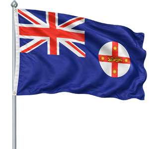 State Flag Of New South Wales (Large) 5'x3' by OUTBOUND