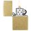 Classic Regular Street Brass Windproof Lighter by ZIPPO