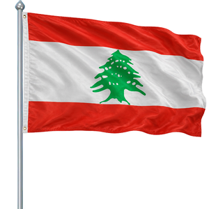 Flag Of Lebanon (Large) 5'x3' by OUTBOUND