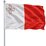 Flag Of Malta (Large) 5'x3' by OUTBOUND