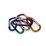 Carabineer 70mm Keyring by OUTBOUND