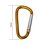 Carabineer 70mm Keyring by OUTBOUND