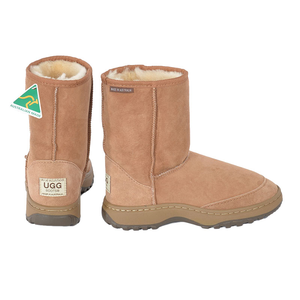 Short UGG Boots with an Outdoor Sole by BLUE MOUNTAIN UGG BOOTS