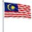 Malaysian Flag (Large) 5'x3' by OUTBOUND