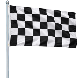 Chequered Flag (Large) 5'x3' by OUTBOUND