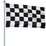 Chequered Flag (Large) 5'x3' by OUTBOUND