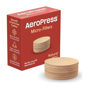Natural Paper Micro-Filters - 200 Pack  by AEROPRESS