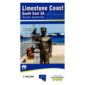 Limestone Coast Map by CARTO GRAPHICS