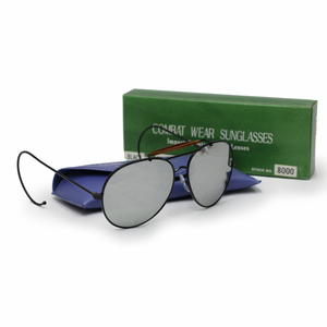 Aviator Sunglasses Black-Green by OUTBOUND