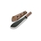 171 Big Sturdy Knife with Leather Sheath by MASERIN