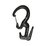 Figure 9 Carabiner Sm 1 Pack- Black Gate by NITE IZE
