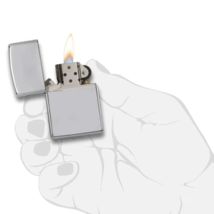 Armour - High Polish Chrome by ZIPPO