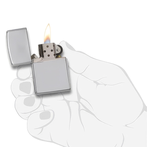 High Polished Chrome by ZIPPO