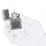 Jim Beam Full Label Pewter Chip - High Polish Chrome by ZIPPO