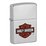 Harley Davidson Logo Colour - Brushed Chrome by ZIPPO