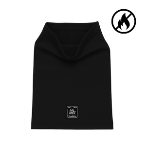 Flame Retardant Neck Gaiter - Black by HEADSKINZ