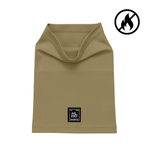 Flame Retardant Neck Gaiter - Khakhi by HEADSKINZ