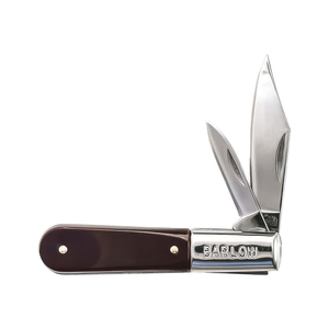2 Blade Jackmaster Barlow Folding Knife With Brown Celluloid Handle by IMPERIAL