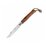 105mm Hunters Plus (half serrated blade and leather loop) by MAM
