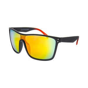 XA 7316 Polarised Shield Sunglasses – Black Red by BLACK ICE