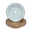 1 Dozen Classic 24cm Enamel Soup Plate in Pastel Green by OUTBOUND
