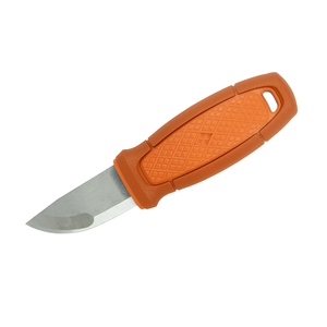 Eldris Stainless Steel Knife in Burnt Orange by MORAKNIV