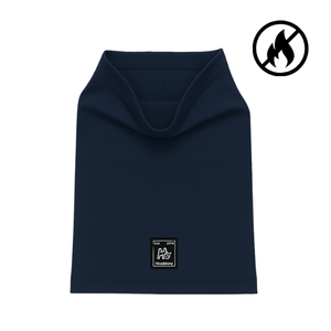 Flame Retardant Neck Gaiter - Navy Blue by HEADSKINZ