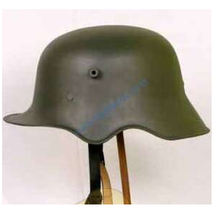 REPLICA WWI German M-18 Cut-Out Helmet