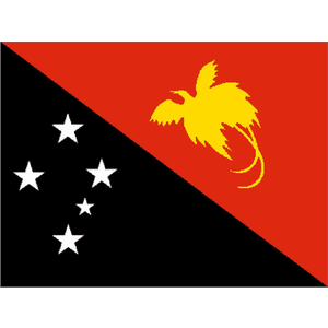 Flag Of Papua New Guinea (Large) 5'x3'