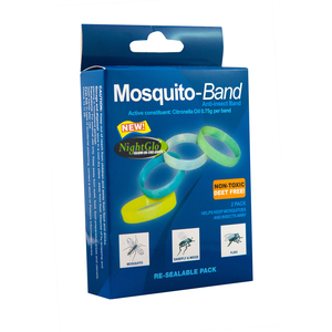 Mosquito Bands Glo in The Dark by MOZZIGEAR