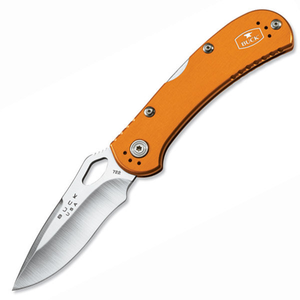 Spitfire- Orange Aluminium- Plain by BUCK KNIVES