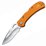 Spitfire- Orange Aluminium- Plain by BUCK KNIVES