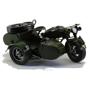 Model Motorbike With Sidecar