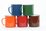 OUTBOUND 8cm Enamel Mug Assorted Colours