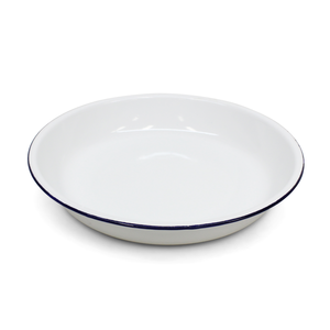 OUTBOUND 24cm Enamel Rice Bowl White