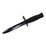 COMMANDO M7 Style Black Bayonet With Scabbard