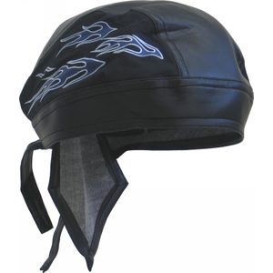 OUTBOUND Bandanna Cap Deluxe Blue Flames