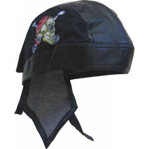 OUTBOUND Bandanna Cap Deluxe Skull And Pistons