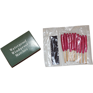 Wind And Waterproof Matches by COMMANDO