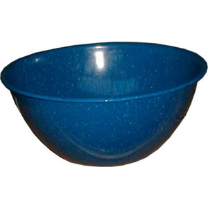 OUTBOUND 22cm Blue Enamel Bowl