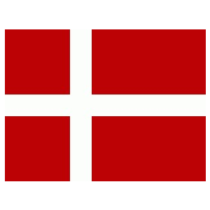 Flag Of Denmark (Large) 5'x3'
