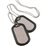 Silver Dog Tags With Silencers