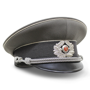 East German Visor Hat Officer  - MILITARY SURPLUS