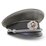 East German Visor Hat Officer  - MILITARY SURPLUS
