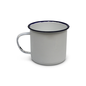 OUTBOUND 8cm Enamel Mug White