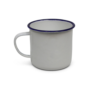 OUTBOUND 9cm Enamel Mug White