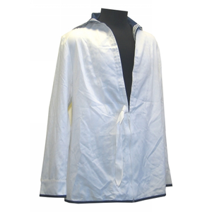 British Naval White Middie  - MILITARY SURPLUS