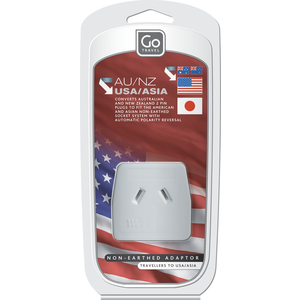 GO TRAVEL Australia to USA and Japan Adaptor