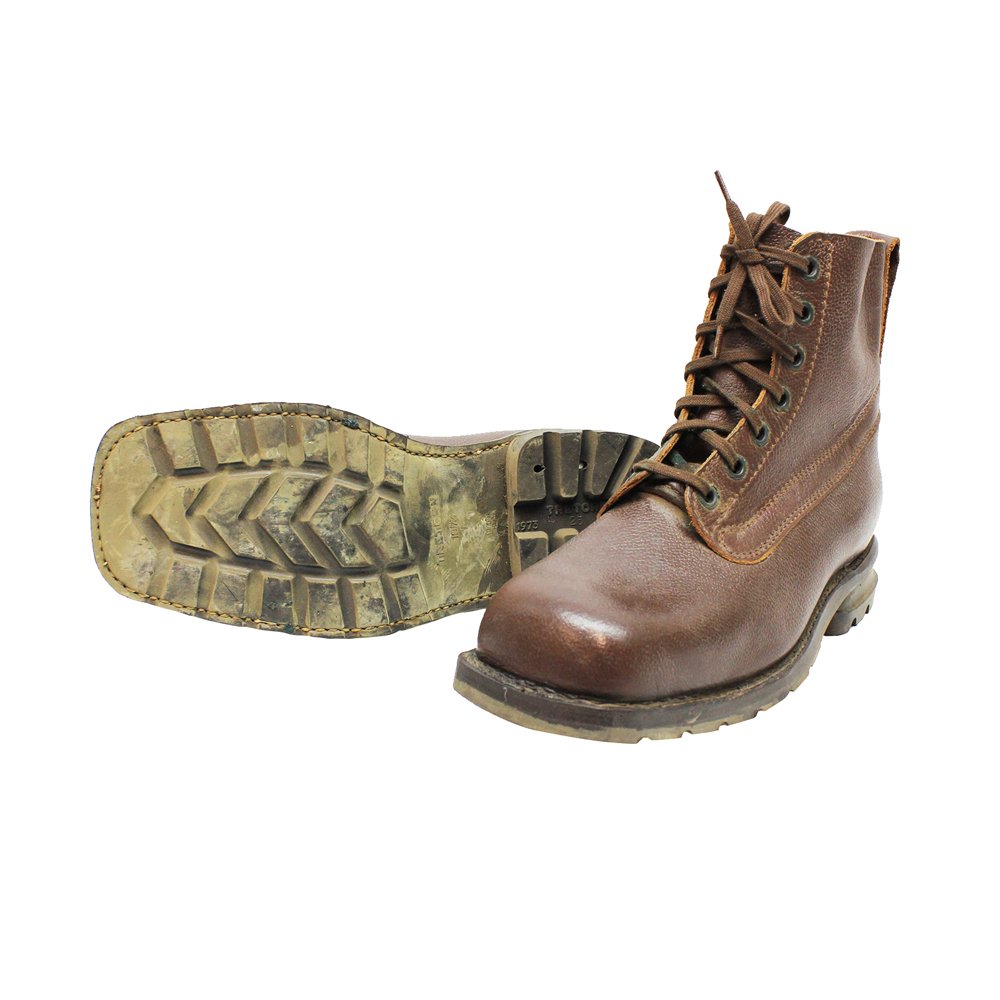 MILITARY SURPLUS Swedish Leather AB Combat Boot - MILITARY SURPLUS USED ...