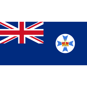 State Flag Of Queensland (Large) 5'x3'
